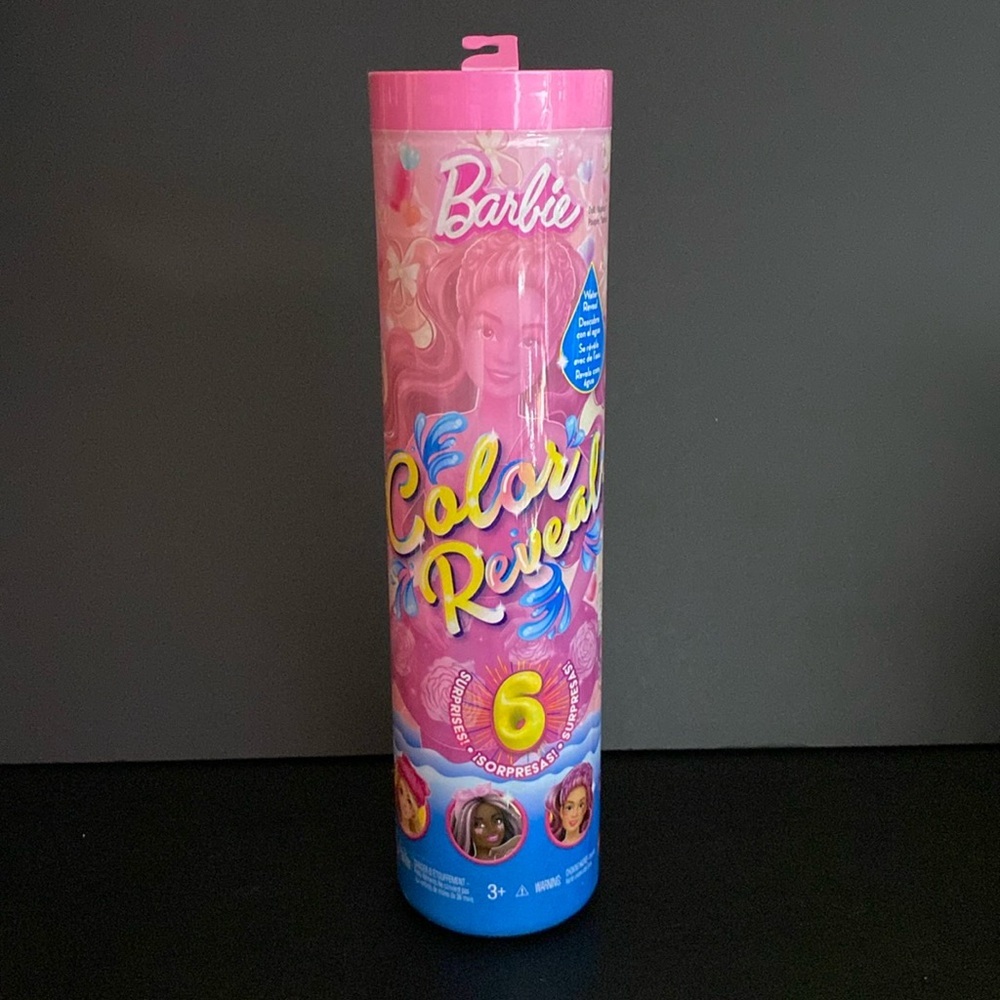 NEW Barbie MATTEL Color Reveal Doll Toy 6 Surprises